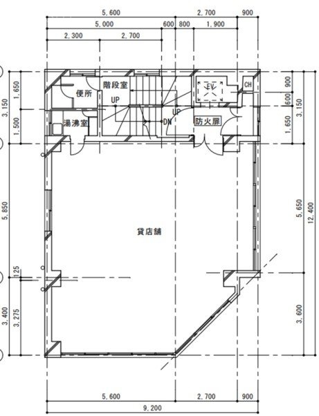 井田ビル2F 間取り図