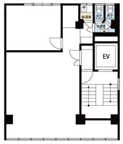 パールビル4F 間取り図