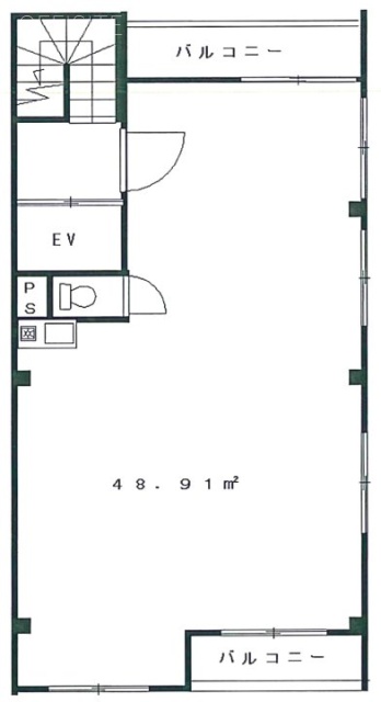 原ビル2F 間取り図