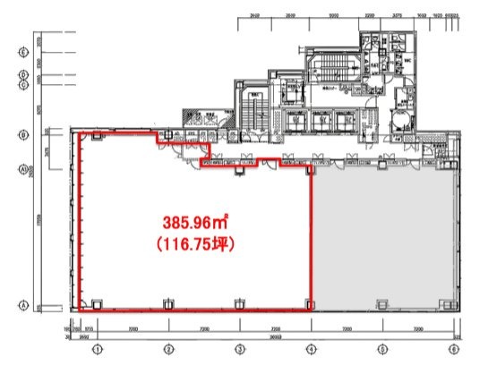 吉祥寺フコク生命ビル3F 間取り図