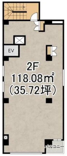八大浜松町ビル2F 間取り図