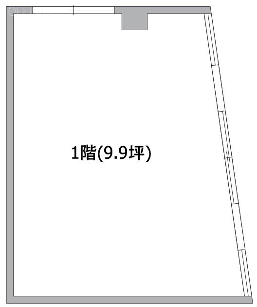 第三庄栄ビル1F 間取り図