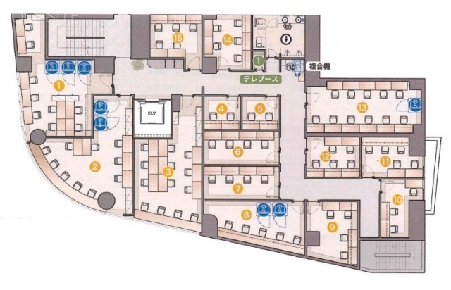 NOW/HERE新宿四谷4011 間取り図