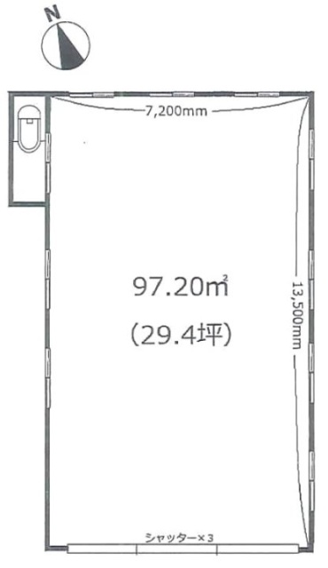 高畠ビル1F 間取り図