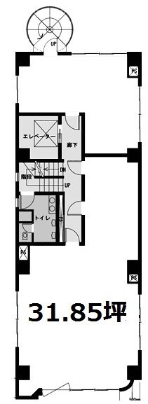 福屋(FUKUYA)ビル5F 間取り図