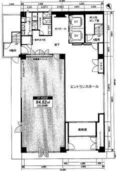 新横浜金子ビル1F 間取り図