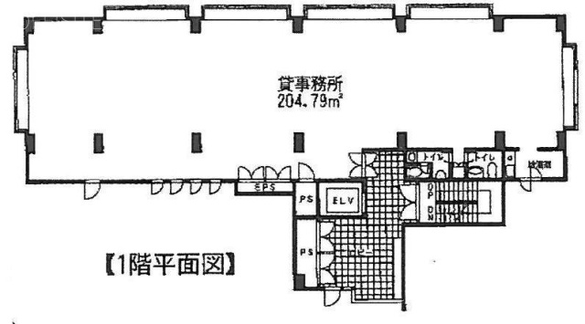 OBCビル1F 間取り図
