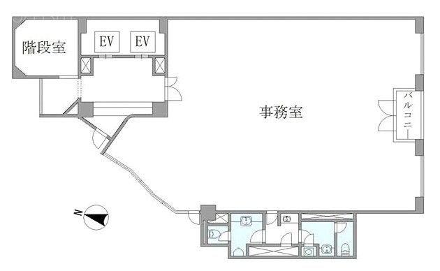 NESビルS棟 間取り図