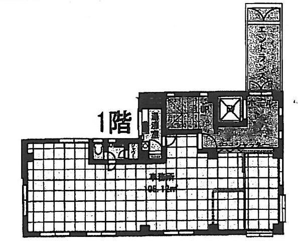 ウサギヤ第2ビル1F 間取り図