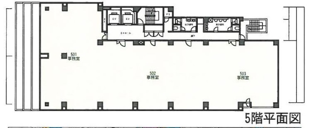 共同ビル室町4丁目501-503 間取り図