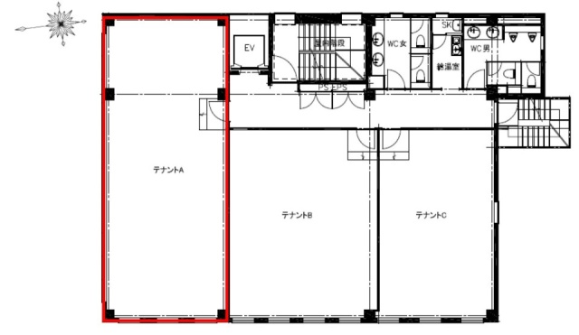 Crobis柏ビルA 間取り図