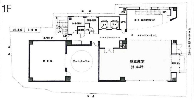 UNO(ウノ)ビル1F 間取り図