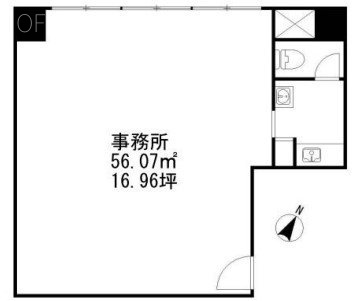 桜ビル301 間取り図