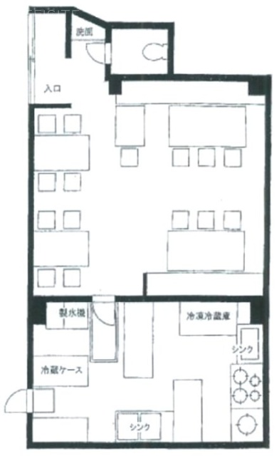上野広小路泰和ビルA 間取り図