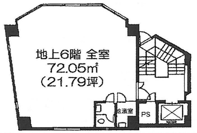 遠山ビル6F 間取り図