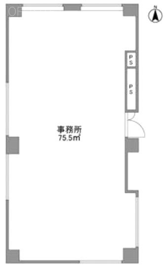 アトリウム青山ビル202 間取り図
