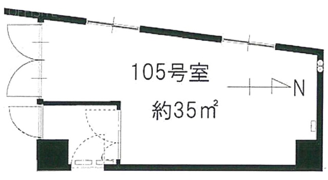 トーシンコーポ椎名町ビル105 間取り図