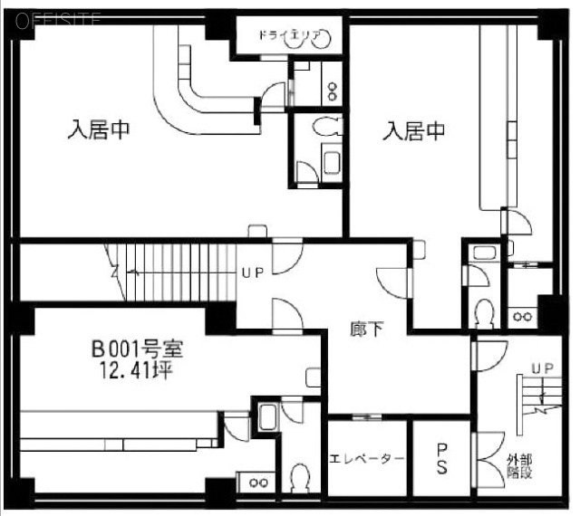 ラビオスかんないB1-1 間取り図