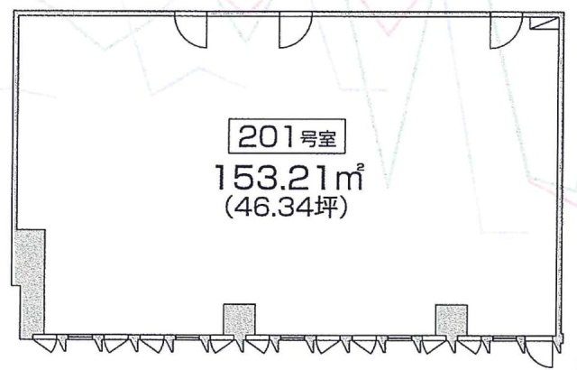 アイオス永田町(Aios永田町)201 間取り図