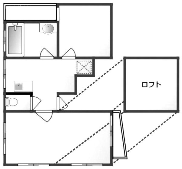 オリエンタルビル4F 間取り図