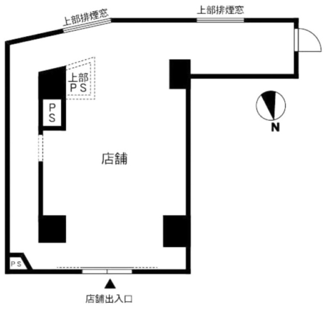 ミライズレジデンシャル九段1F 間取り図