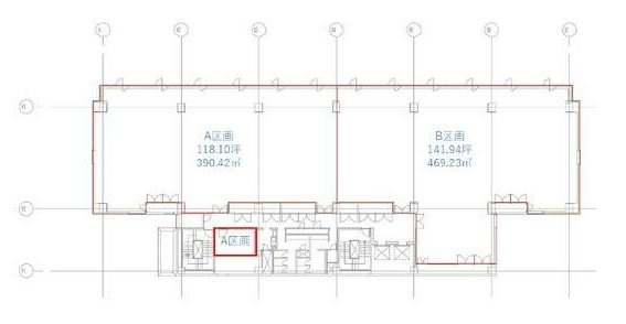 ハーバーワンビルB 間取り図