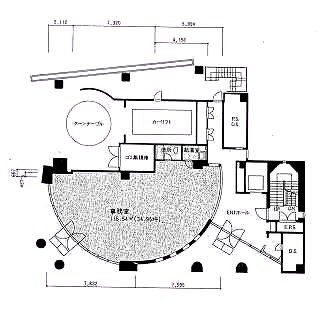 TOKYU REIT 恵比寿1F 間取り図