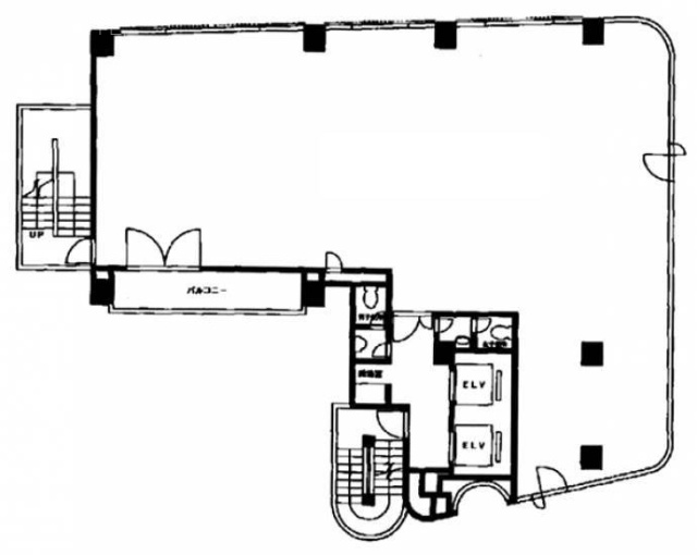 新宿通東洋ビル11F 間取り図