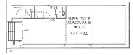 GRAN東小金井1F 間取り図