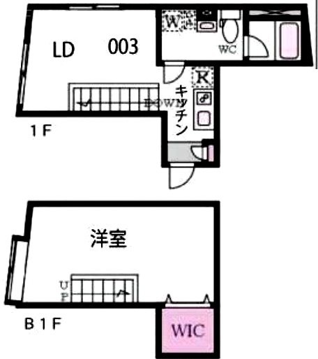 GRANPALACE SHIROKANE003 間取り図