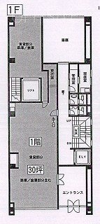 日本橋本町プラザビル1F 間取り図