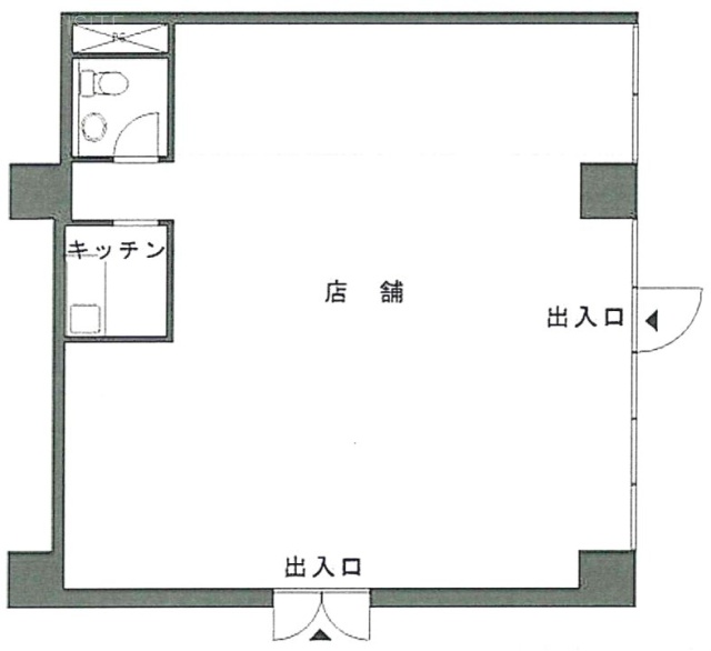 ランブラス横浜関内ビル101 間取り図