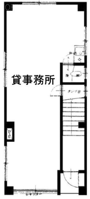 高橋ビル1F 間取り図