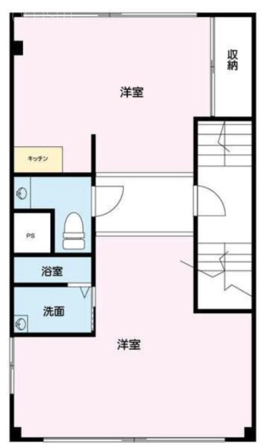 STKビル2F 間取り図