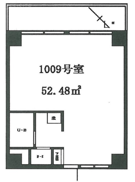 西新宿ダイヤモンドパレス1009 間取り図