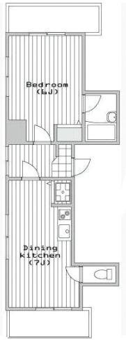 コンド十番館ビル302 間取り図