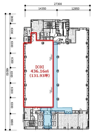 東京フロントテラスCD 間取り図