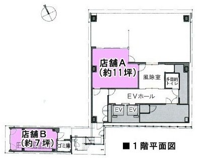 マルヒロ日本橋ビルA 間取り図