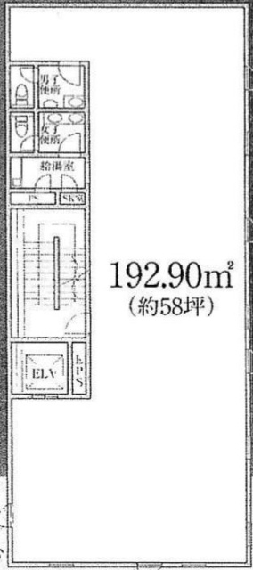 南江堂ビル3F 間取り図