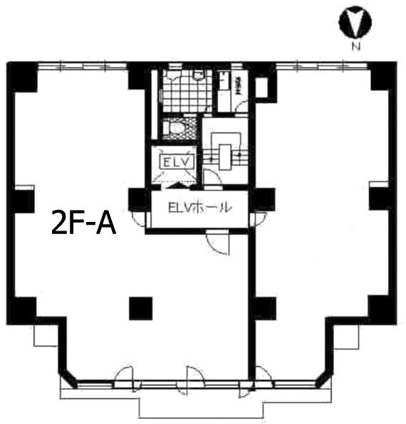 第六文成ビルA 間取り図