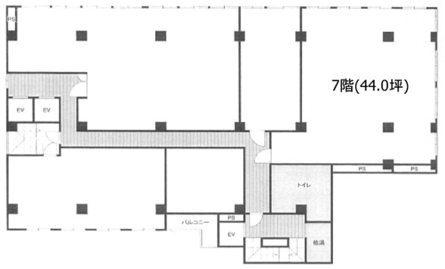中島商事ビル7F 間取り図