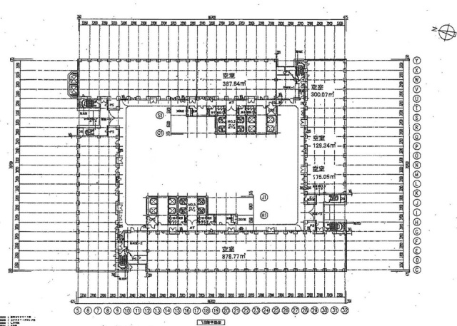 新宿NSビル18F 間取り図