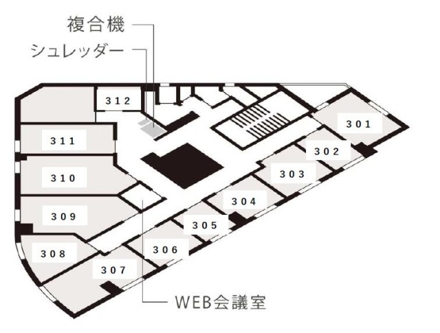 日総第27ビル312 間取り図