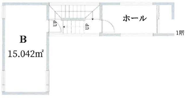 ブランシェ銀座ビルB 間取り図