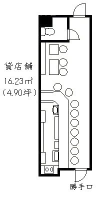 光洋Ⅰビル102 間取り図