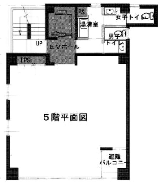 デアエルステ梅沢ビル5F 間取り図