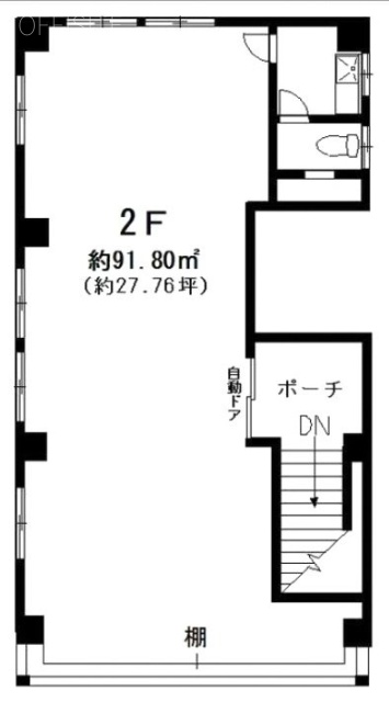 サルワカビル2F 間取り図