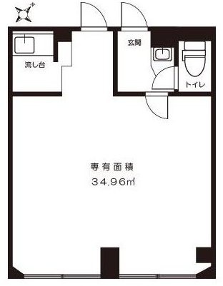 ストークマンション新川903 間取り図