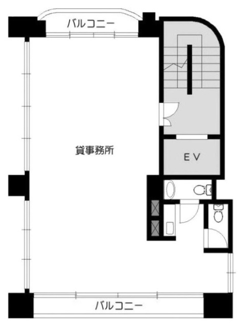 臼井ビル4F 間取り図