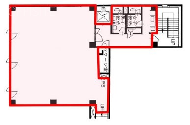 タカセビル別館8F 間取り図